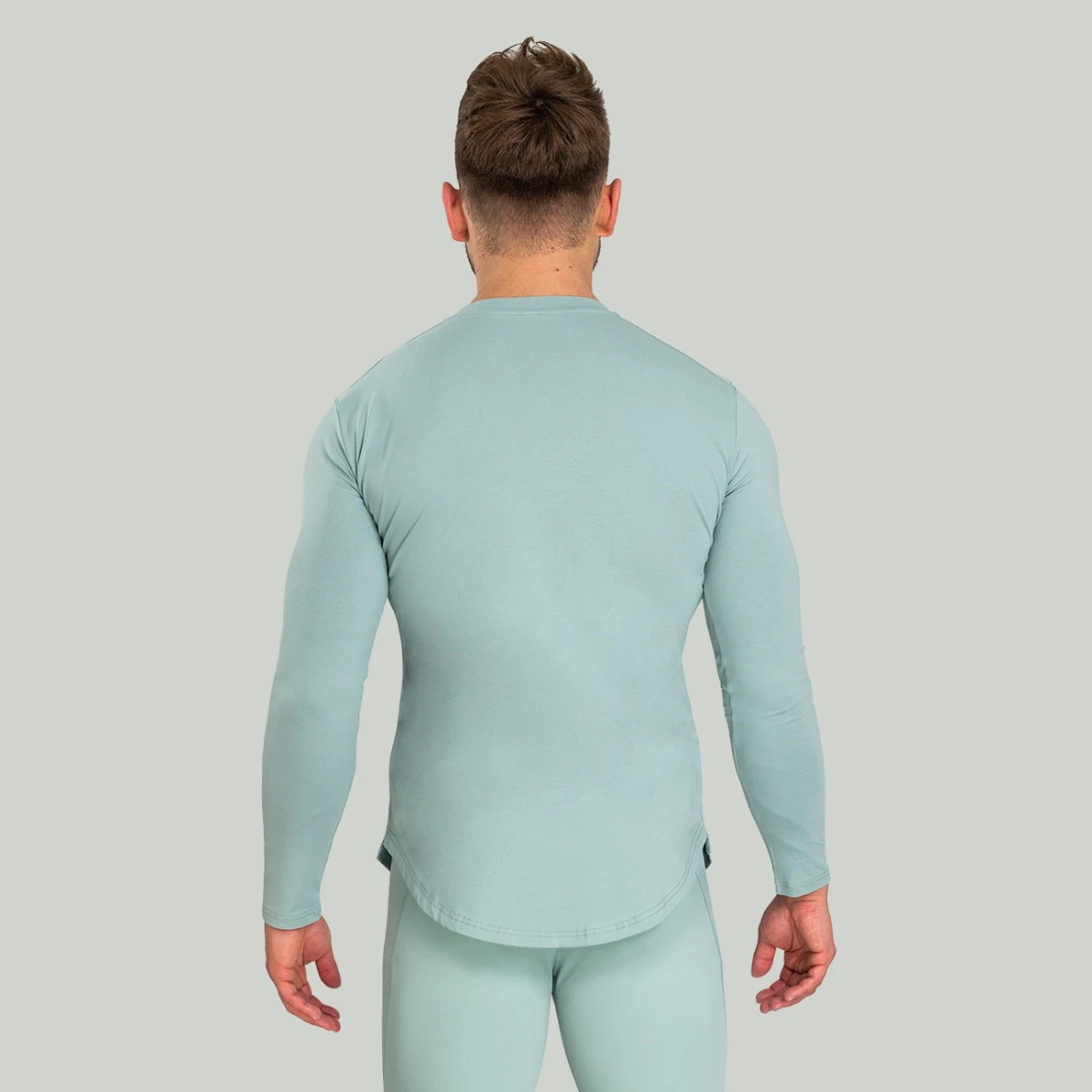 STRIX Nebula Long sleeve Tee stone blue - Rozmiar: S | Kolor: Niebieski | Waga: 0,26 g · záber 3