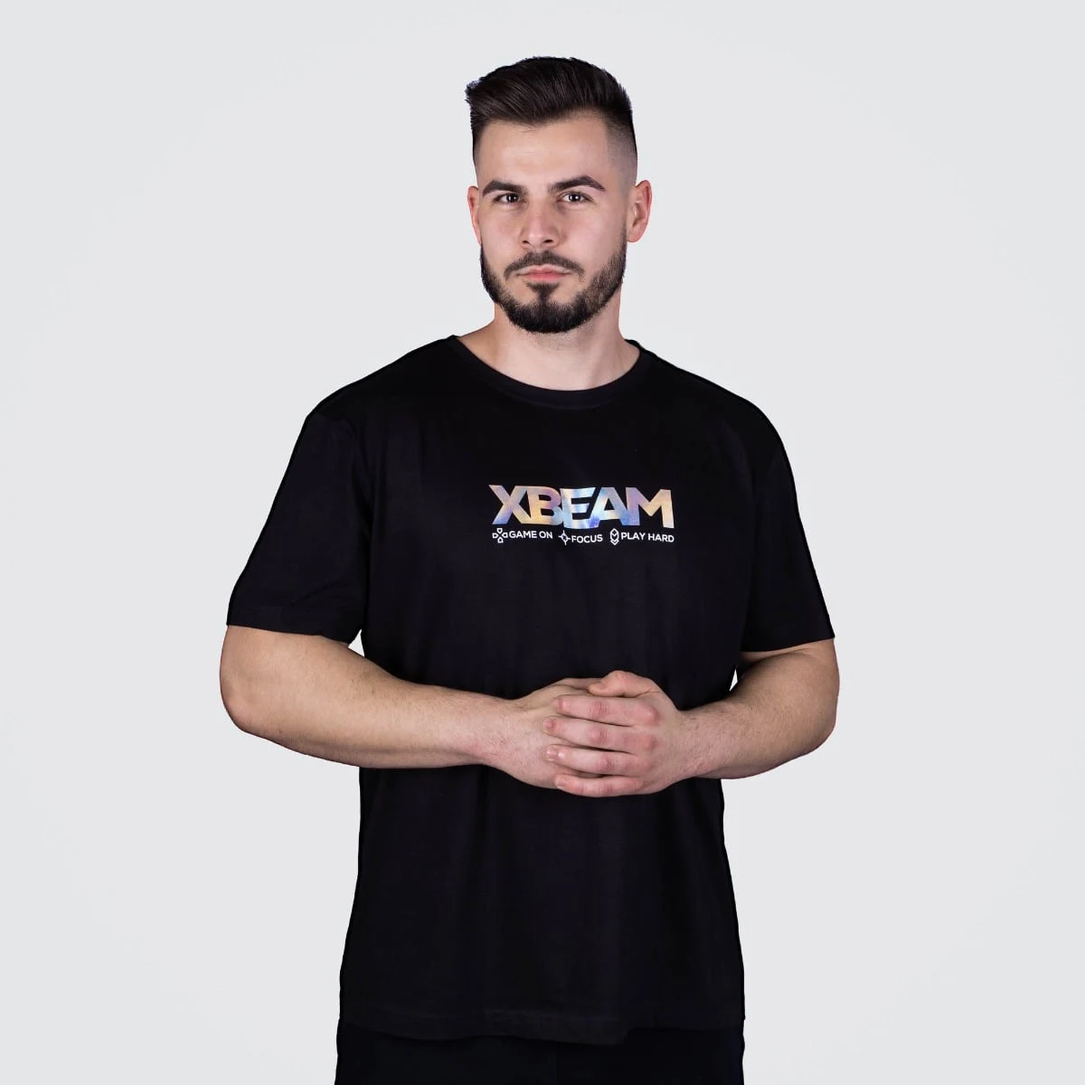XBEAM Men‘s XP T-shirt Black · záber 2