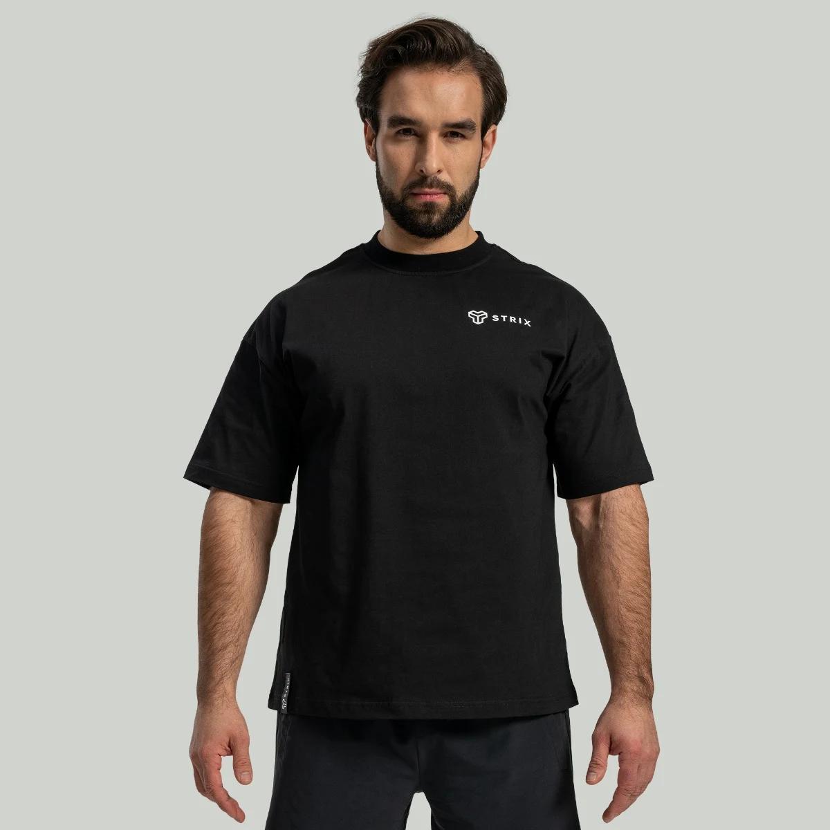STRIX Oversized Tee Black - Rozmiar: L | Kolor: Czarny | Waga: 0,241 g | Opakowanie: 85 · záber 1