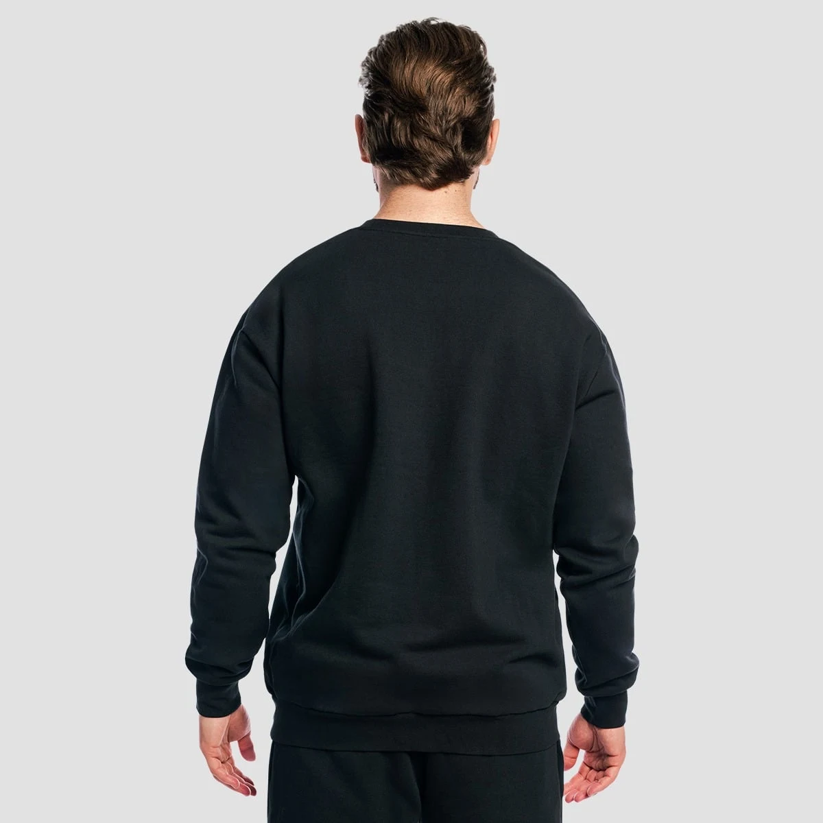 GymBeam Lifting Society Sweatshirt Black - Rozmiar: S | Kolor: Czarny | Waga: 0,558 g | Opakowanie: 33 · záber 4