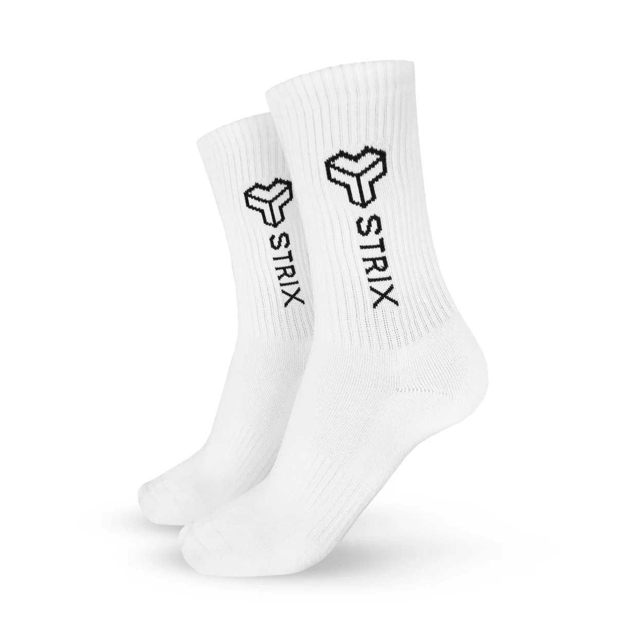 STRIX Essential Crew Socks 2Pack White - Rozmiar: S | Kolor: Biały | Waga: 0,15 g | Opakowanie: 85 · záber 4