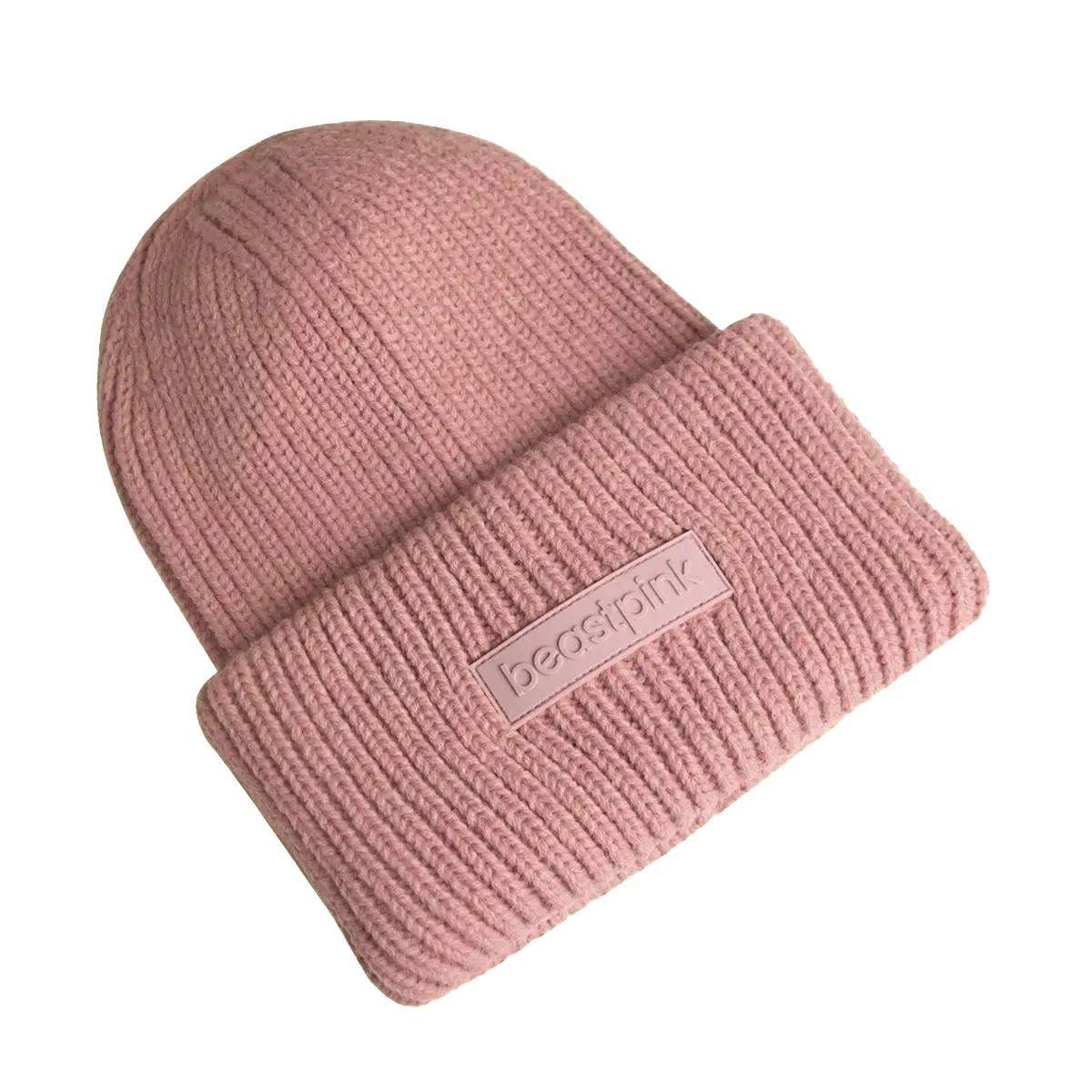 BeastPink Winter Beanie Peach · záber 5