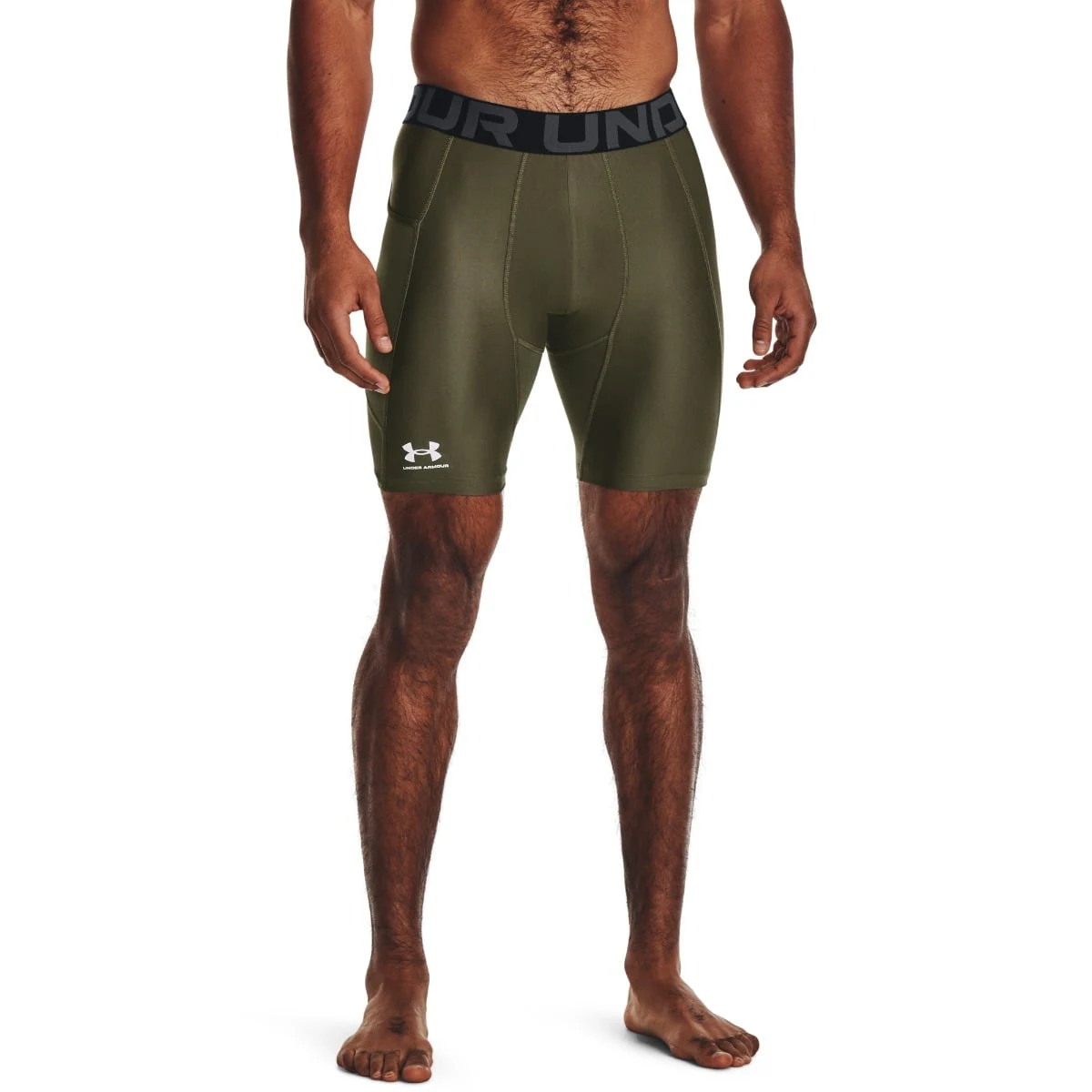 Under Armour Men‘s compression shorts HG Armour Shorts Green - Rozmiar: M | Kolor: Zielony | Waga: 0,23 g · záber 1