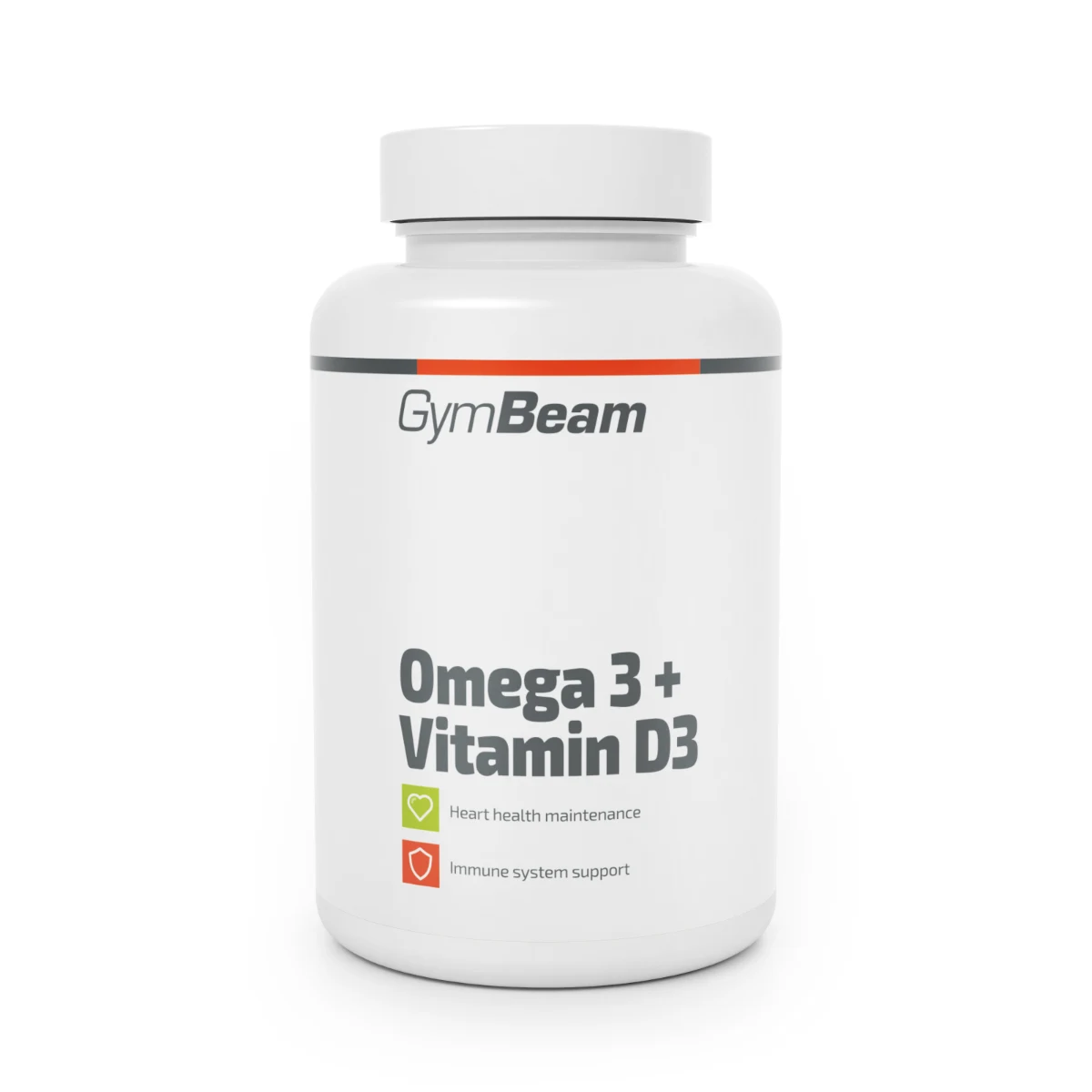 GymBeam Omega 3 + Vitamin D3 - Waga: 0,126 g | Opakowanie: 45 · záber 1