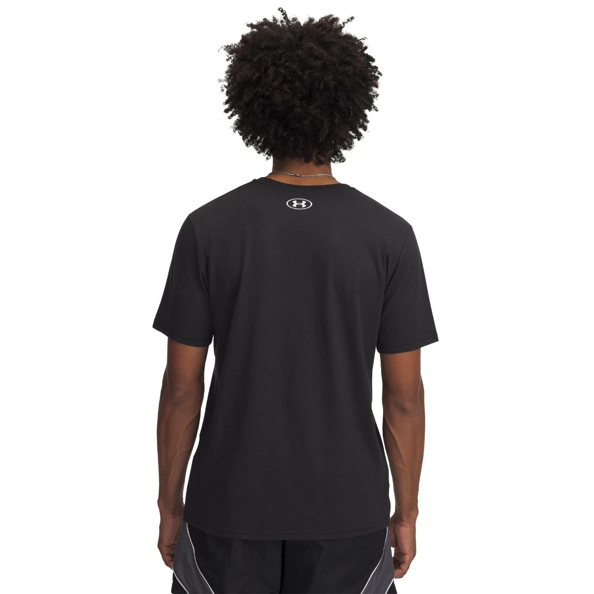 Under Armour Stacked Logo SS T-shirt Black - Rozmiar: M | Kolor: Czarny | Waga: 0,17 g · záber 2