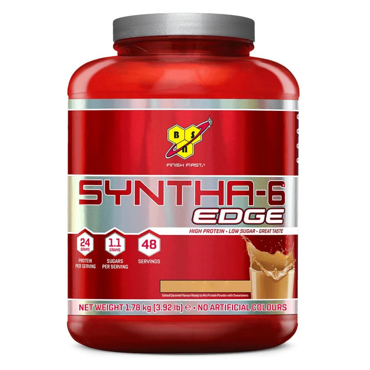 BSN Protein Syntha 6 Edge 1870 g - Smak: Czekoladowy koktajl mleczny | Waga: 1,81 g | Opakowanie: 1810 g · záber 2