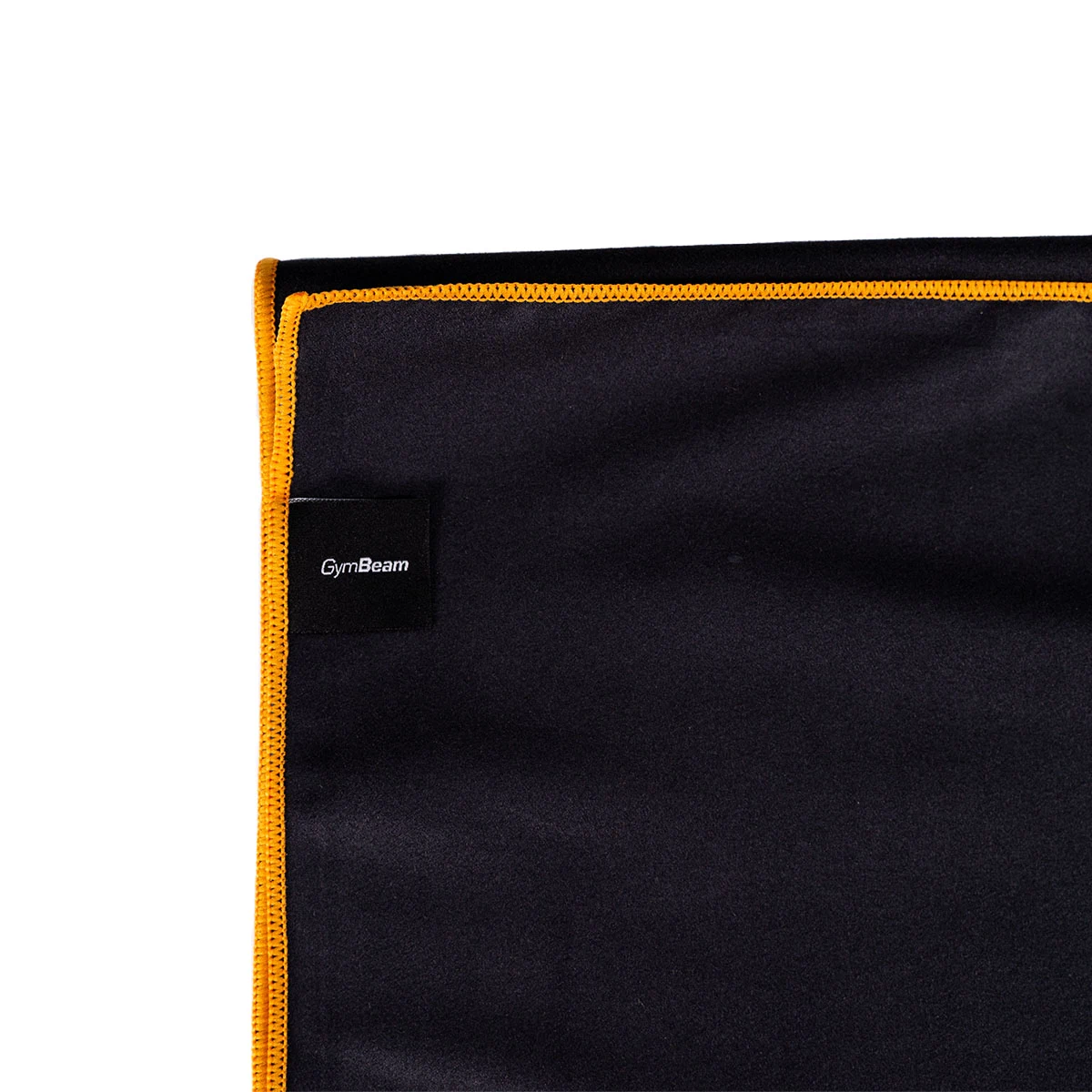 GymBeam Quick drying sports towel Black/Orange · záber 3