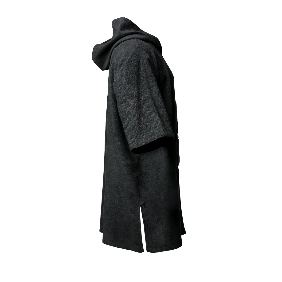 GymBeam Towel Poncho Terry Black · záber 2