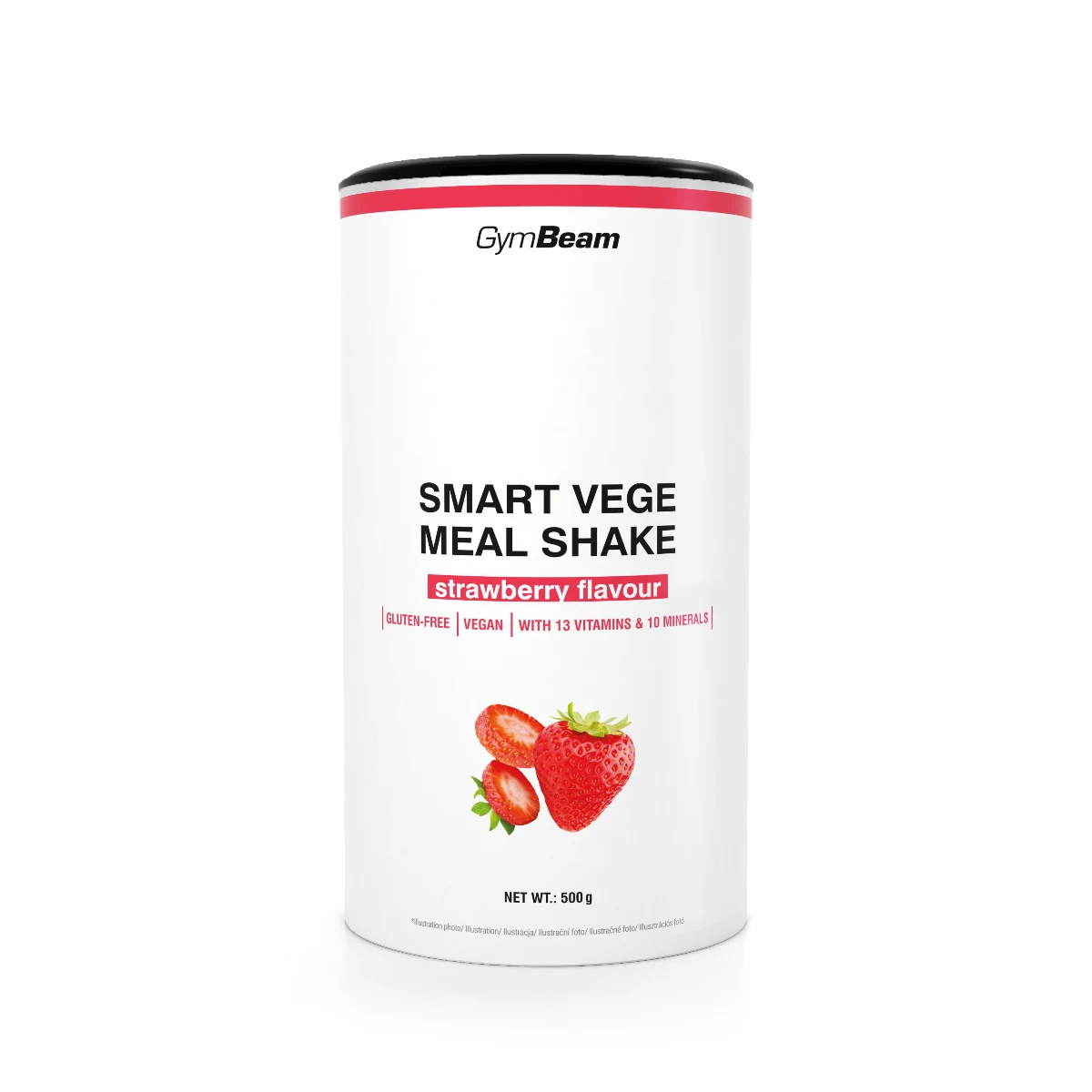 GymBeam Smart Vege Meal Shake - Smak: Wanilia | Waga: 0,5 g | Opakowanie: 500 g · záber 1
