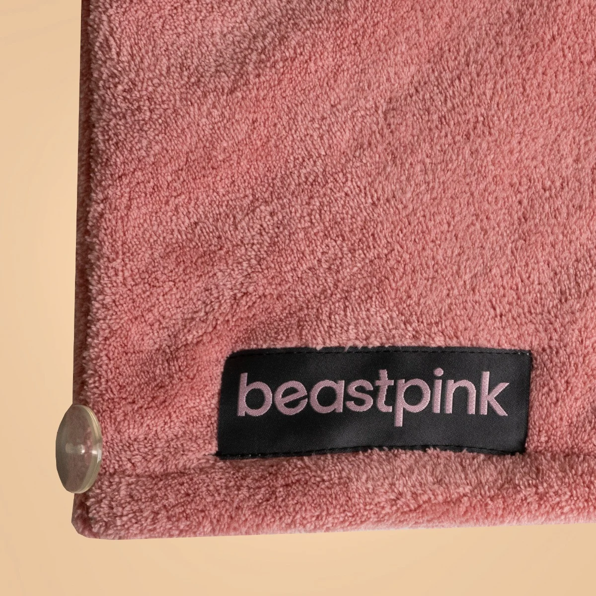 BeastPink Hair Towel Pink · záber 4