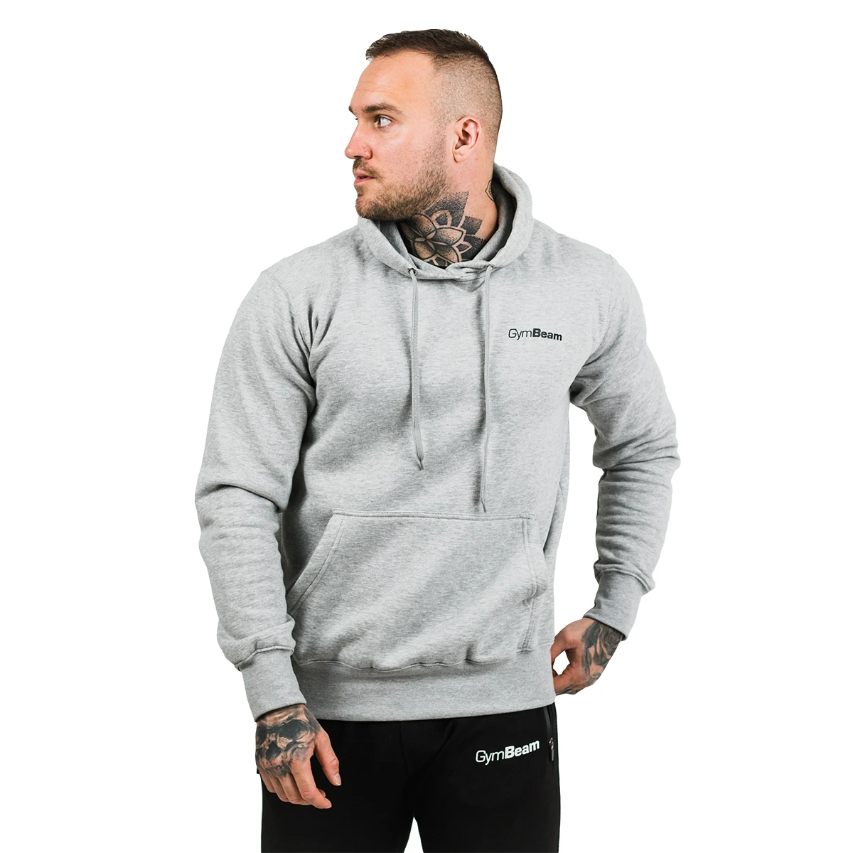 GymBeam Bluza Athlete Grey Black - Rozmiar: S | Kolor: Szary | Waga: 0,49 g | Opakowanie: 25 · záber 2