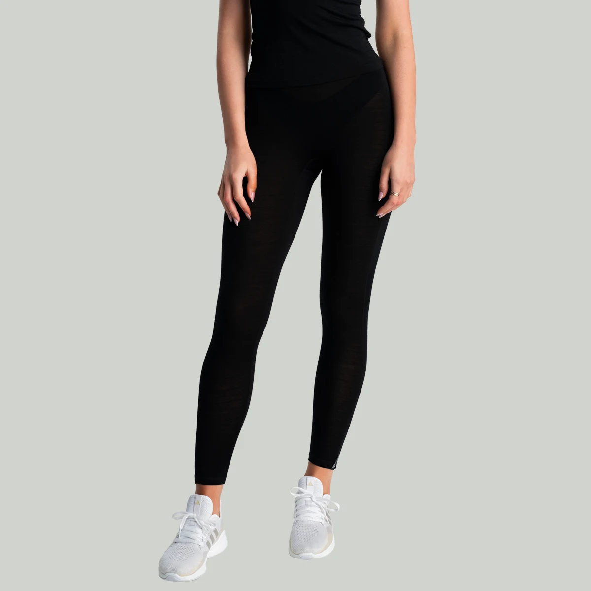 STRIX Women‘s MERINO I Leggings Black - Rozmiar: XL | Kolor: Czarny | Waga: 0,19 g | Opakowanie: 85 · záber 5