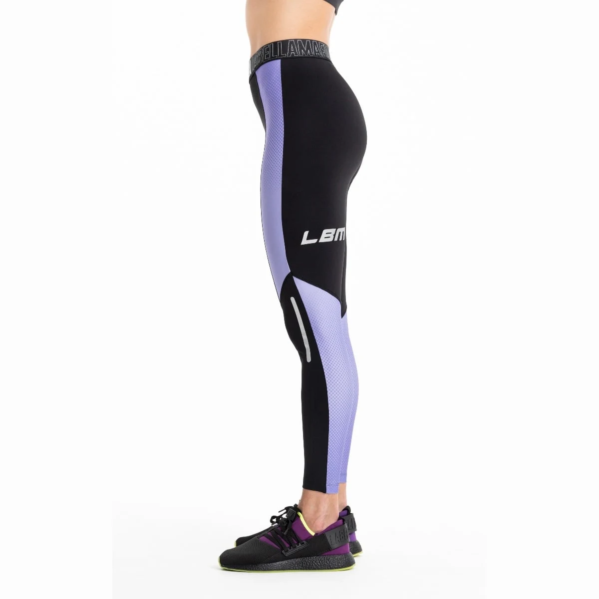 LABELLAMAFIA Women‘s Cycling Leggings Dopamina Black - Rozmiar: S | Kolor: Czarny | Waga: 0,22 g | Opakowanie: 45 · záber 2