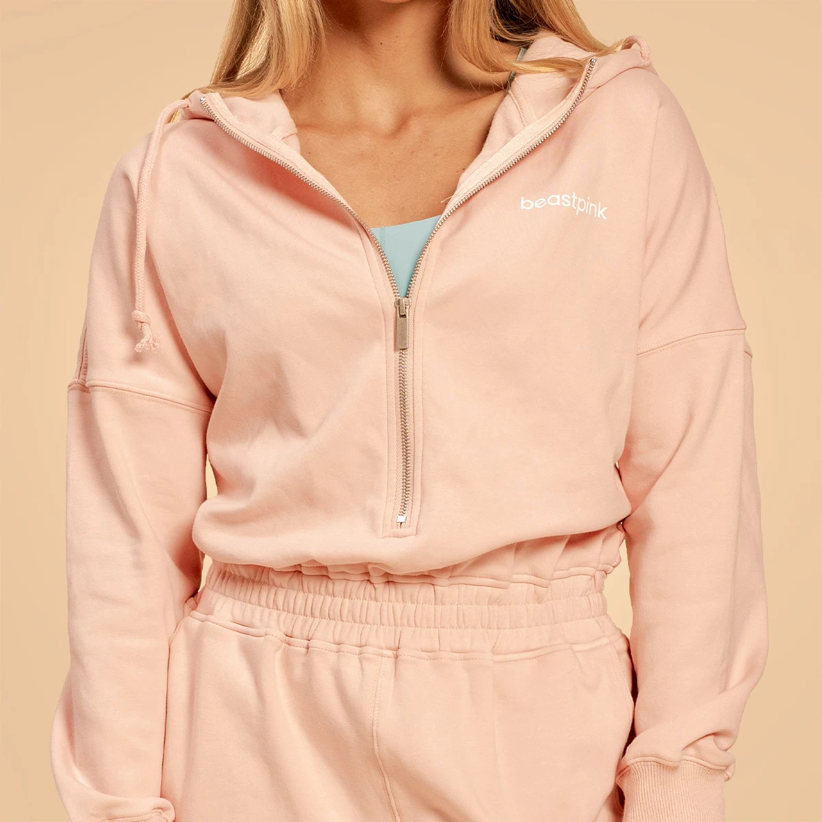 BeastPink Women‘s Bliss Jumpsuit Pink - Rozmiar: M | Kolor: Różowy | Waga: 1,02 g | Opakowanie: 22 · záber 2