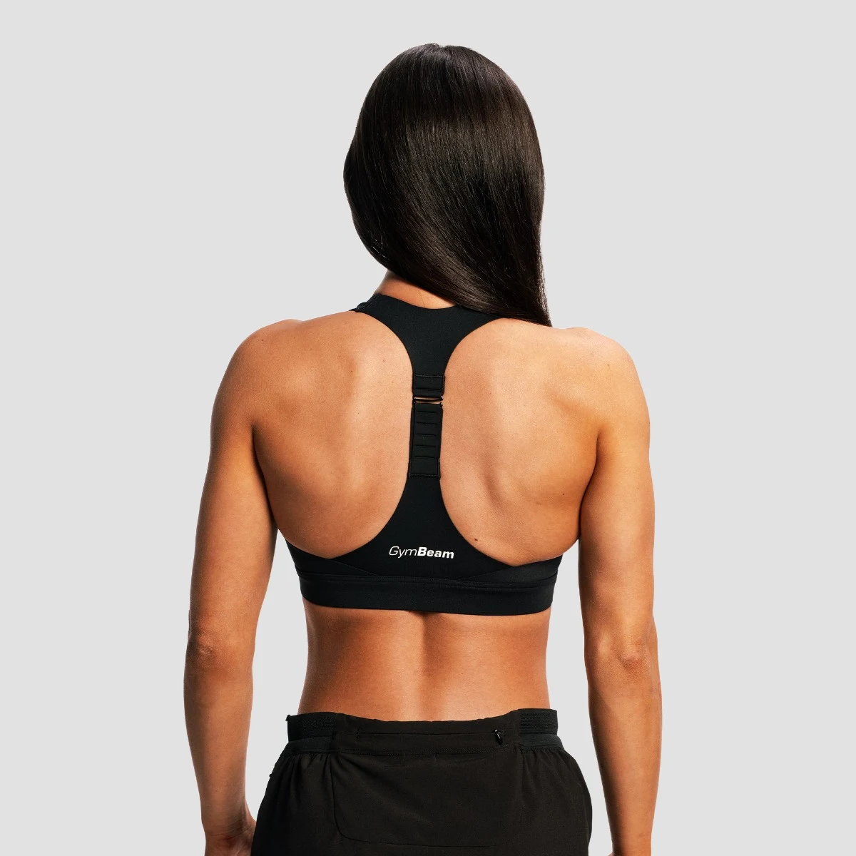 GymBeam Women‘s Pulse X Running Sports Bra Black - Rozmiar: XS | Kolor: Czarny | Waga: 0,0973 g | Opakowanie: 50 · záber 5