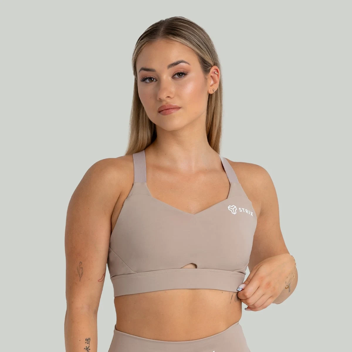 STRIX Sports Bra Taupe · záber 1