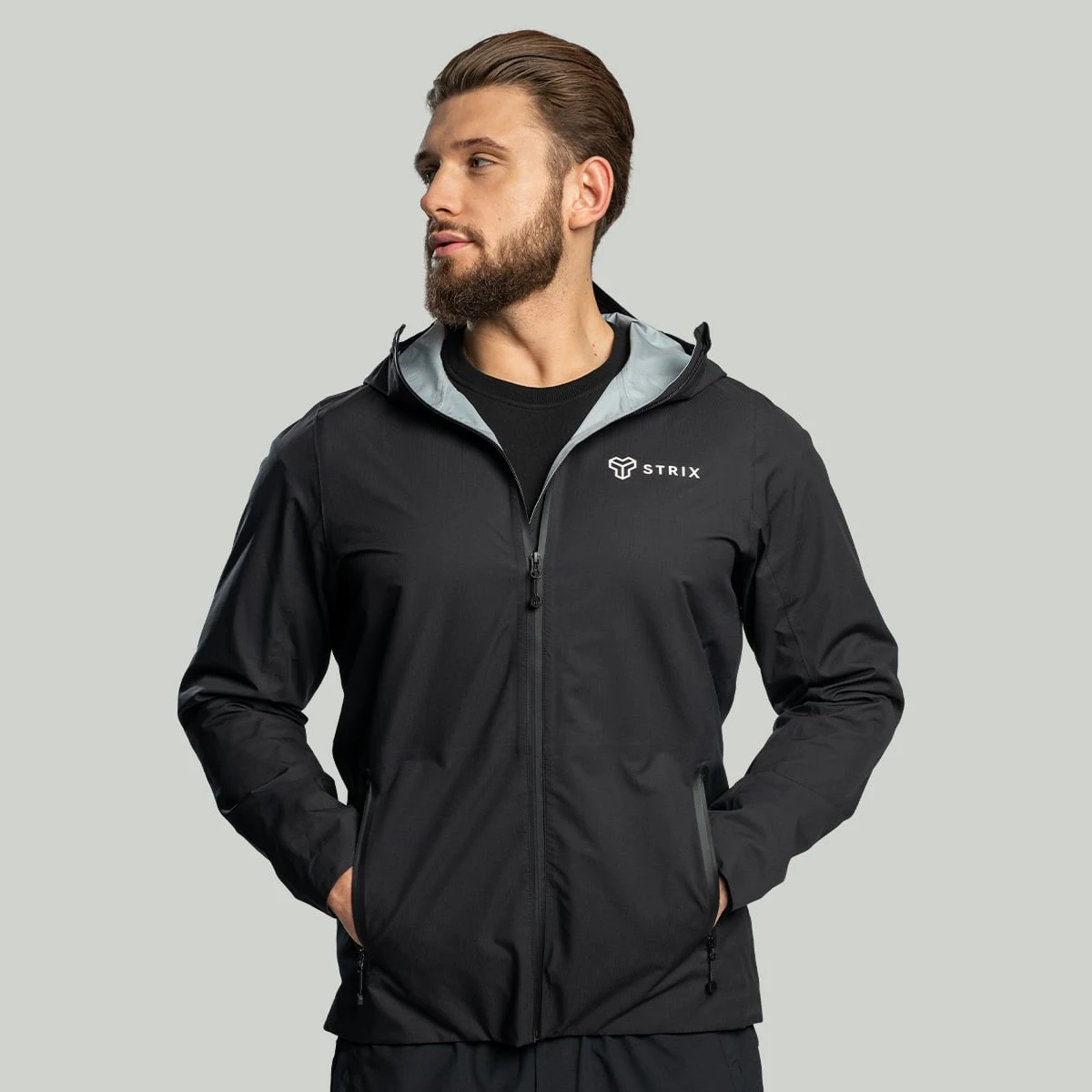STRIX Men‘s Vertex Jacket Black - Rozmiar: XL | Kolor: Czarny | Waga: 0,36 g · záber 1