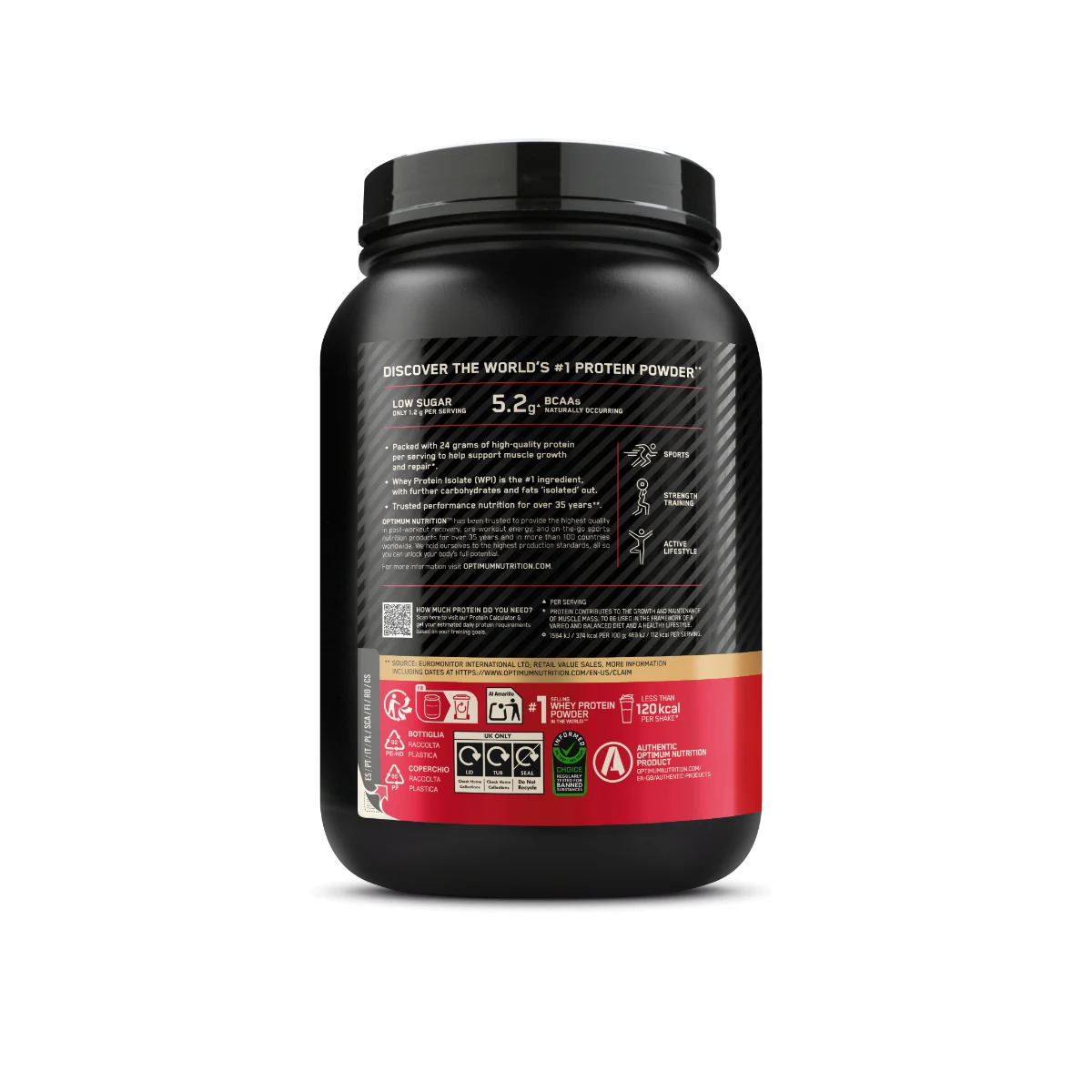 Optimum Nutrition Białko Whey Gold Standard 100% - Smak: Lody waniliowe | Waga: 0,768 g | Opakowanie: 768 g · záber 2