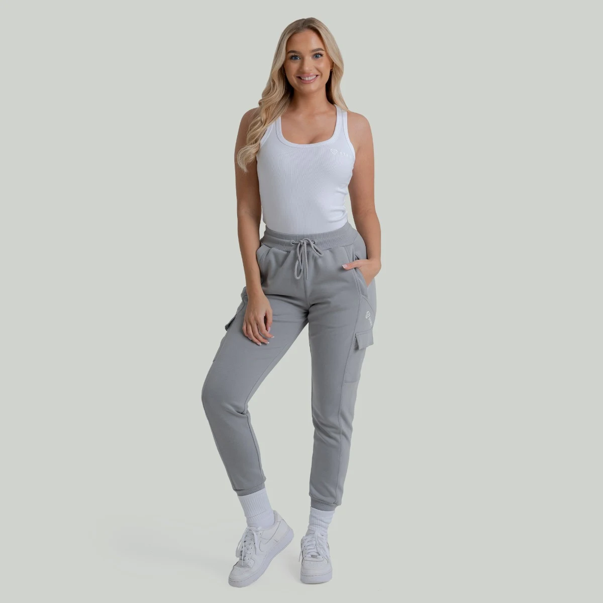 STRIX Women‘s Ribbed Tanktop White - Rozmiar: XS | Kolor: Biały | Waga: 0,0941 g | Opakowanie: 130 · záber 5