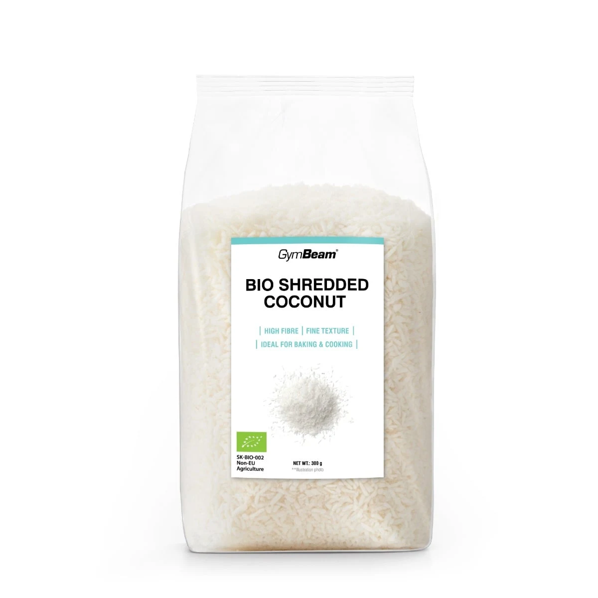 GymBeam BIO Shredded Coconut · záber 1