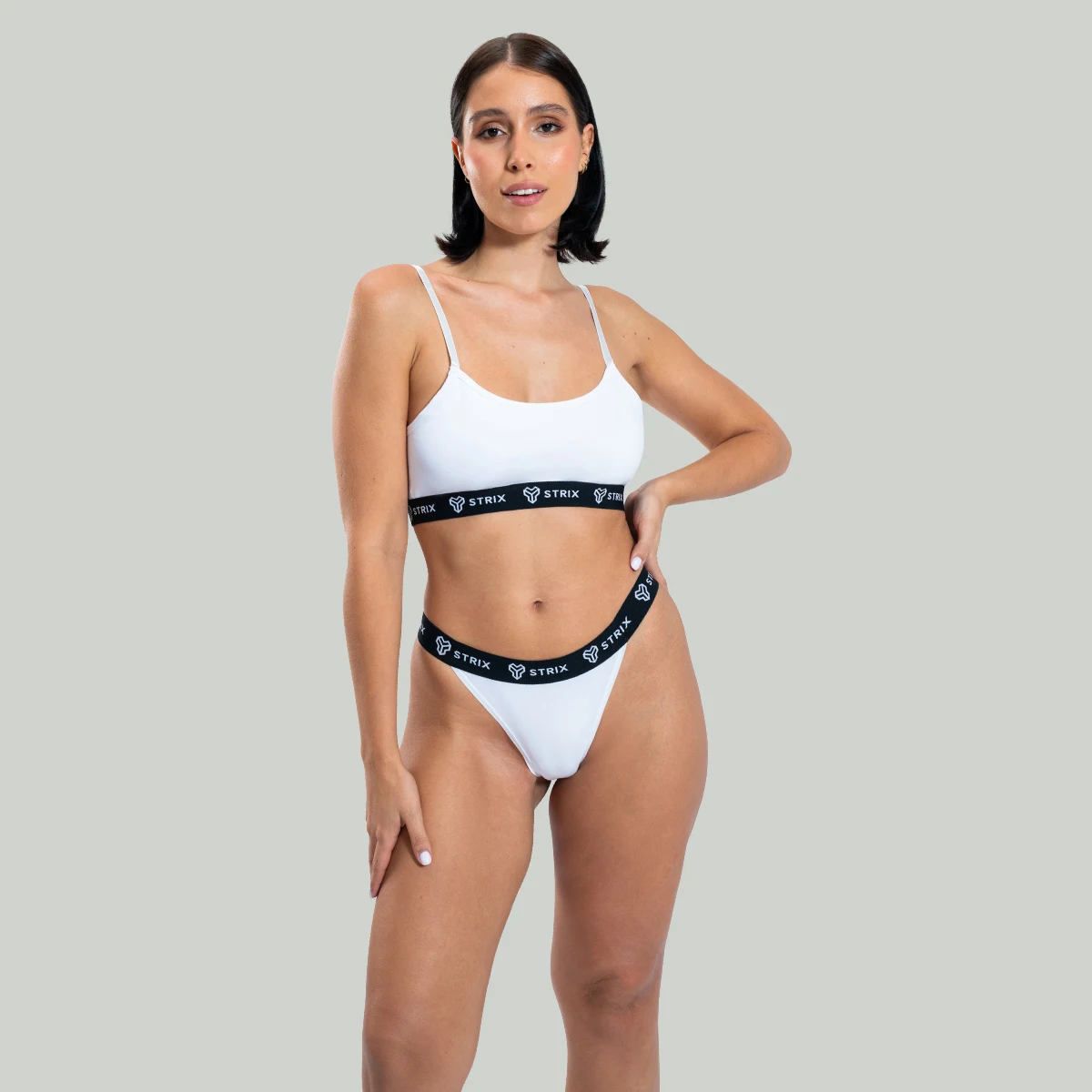String Bralette White - STRIX - Rozmiar: XL | Kolor: Biały | Waga: 0,06 g · záber 3