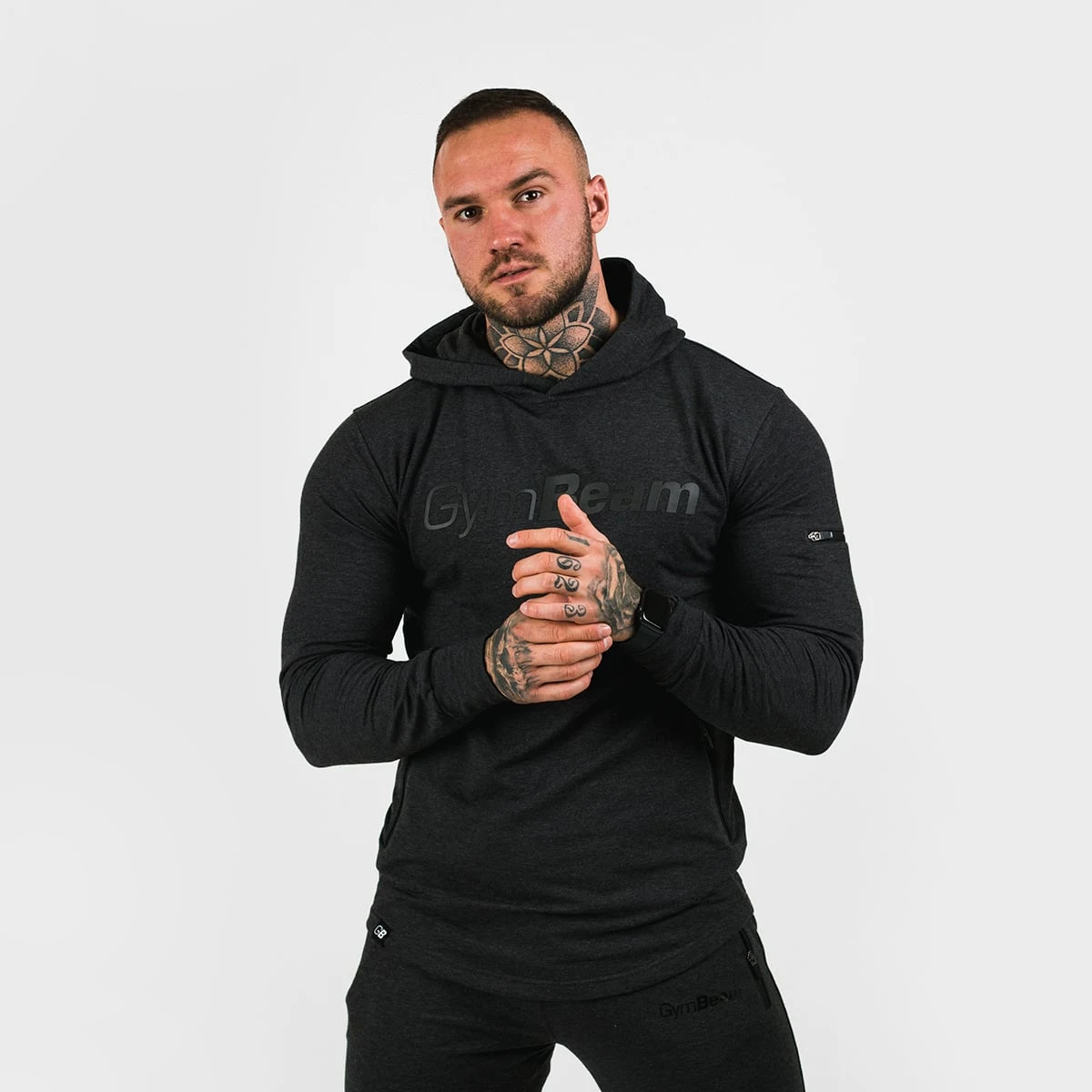 GymBeam Bluza Urban Grey - Rozmiar: S | Kolor: Szary | Waga: 0,5 g | Opakowanie: 30 · záber 1