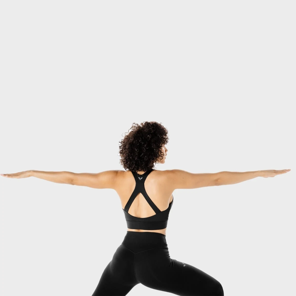 SQUATWOLF Zip Up Sports Bra Black - Rozmiar: M | Kolor: Czarny | Waga: 0,16 g | Opakowanie: 100 · záber 4