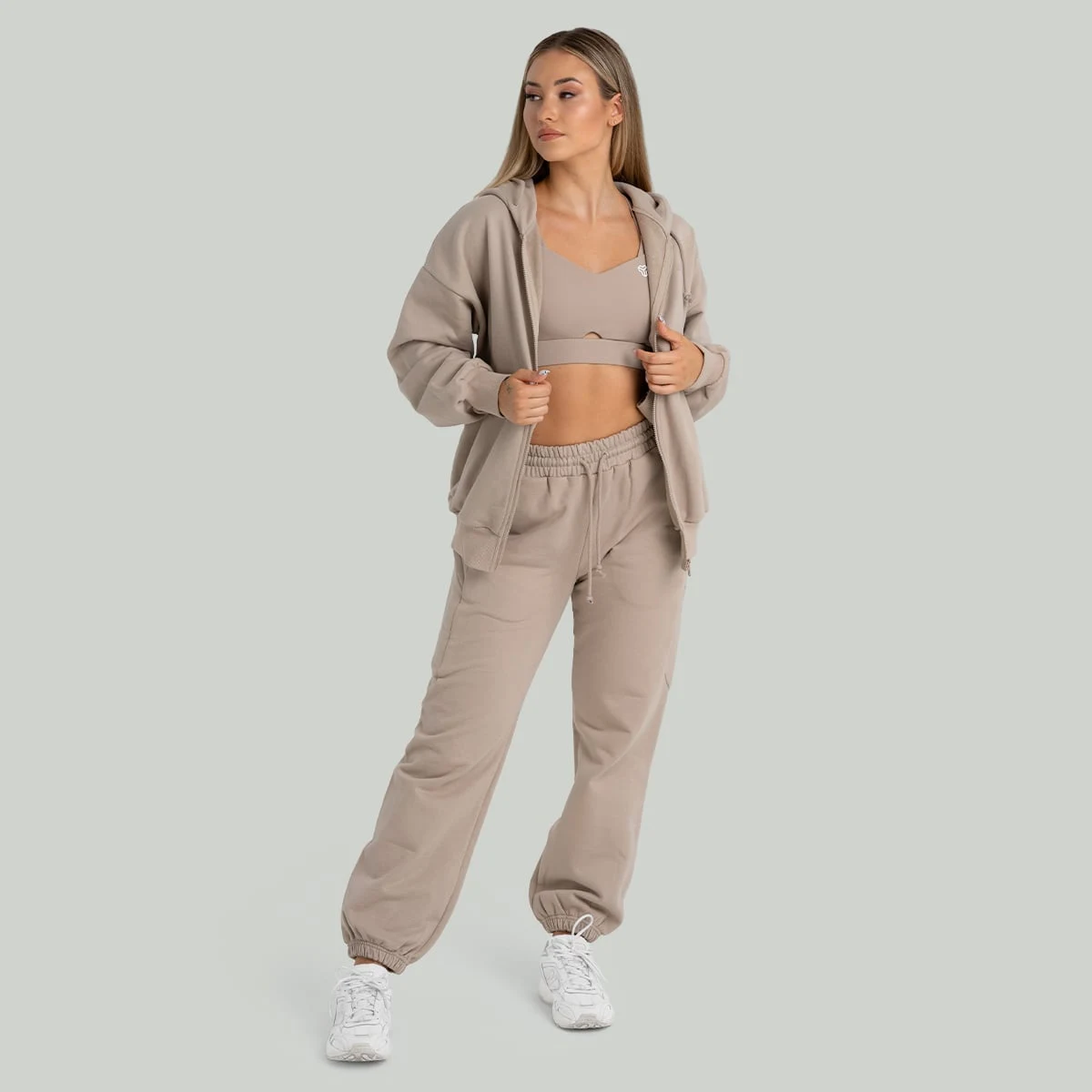 STRIX Women‘s Joggers Taupe - Rozmiar: XS | Kolor: Béžová | Waga: 0,68 g | Opakowanie: 35 · záber 5