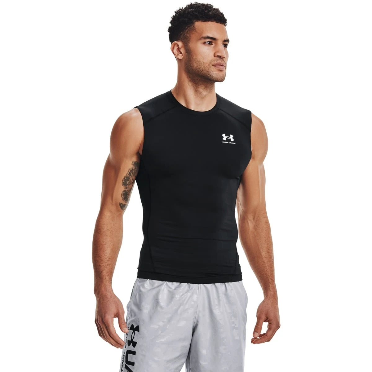 Under Armour Top kompresyjny HG Armour SL Black - Rozmiar: L | Kolor: Czarny | Waga: 0,07 g | Opakowanie: 100 · záber 1
