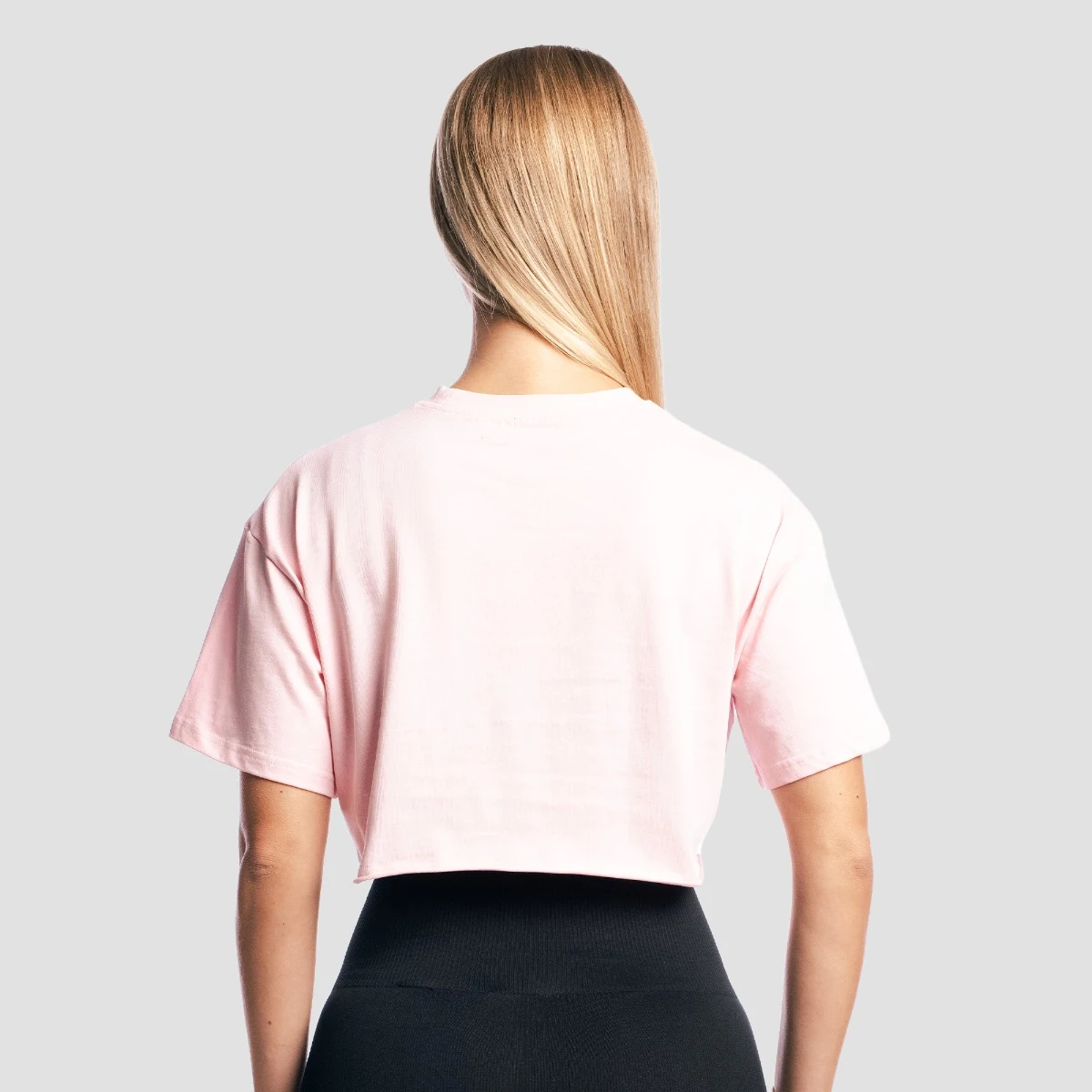 GymBeam Women‘s GymBabe Shirt Cherrybloom - Rozmiar: XS | Kolor: Różowy | Waga: 0,1355 g | Opakowanie: 125 · záber 3