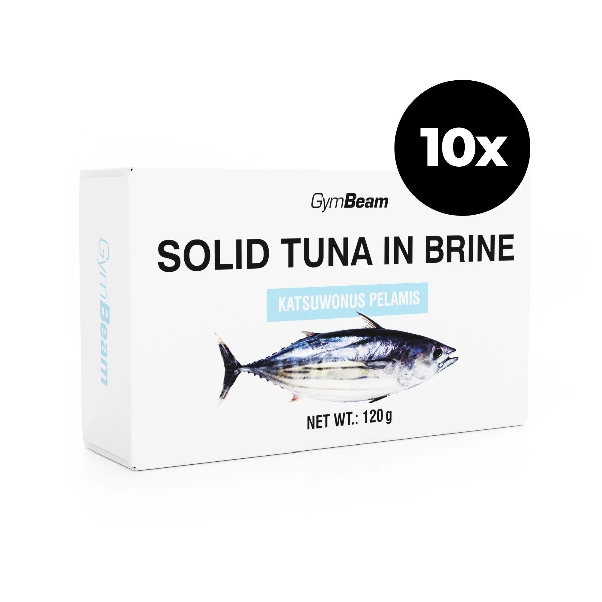 GymBeam Tuńczyk w solance - Waga: 1,2 g | Opakowanie: 10 x 120 g · záber 1