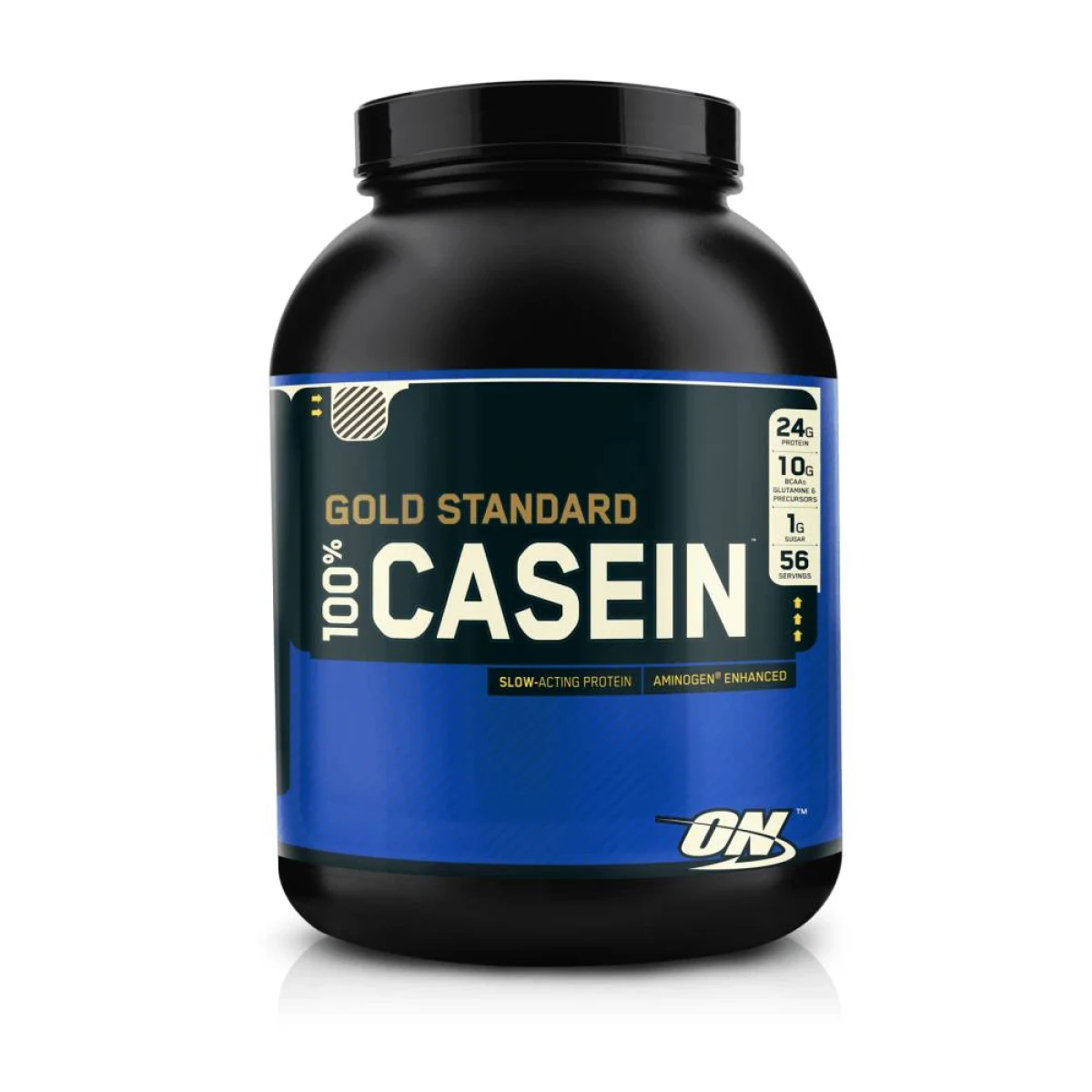Optimum Nutrition 100% Casein Protein - Smak: Cookies & cream | Waga: 0,91 g | Opakowanie: 910 g · záber 3