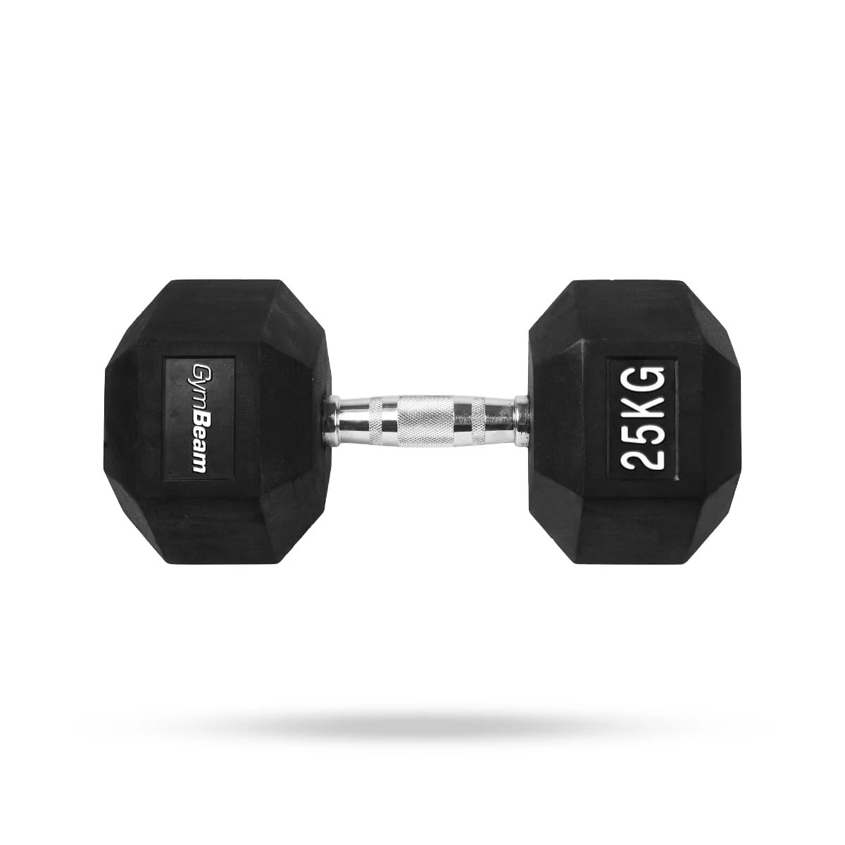 GymBeam Hantel Heksagonalny - Kolor: Biały | Waga: 25 kg · záber 1