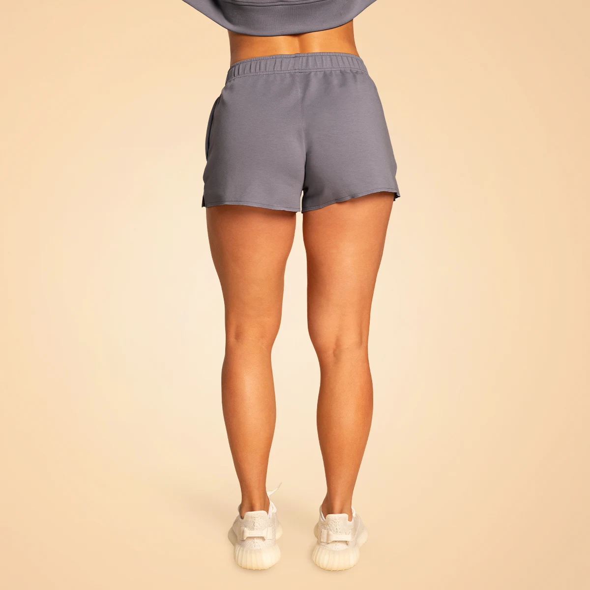 BeastPink Women‘s Grace Sweatshorts Granite - Rozmiar: L | Kolor: Niebieski | Waga: 0,253 g | Opakowanie: 80 · záber 3
