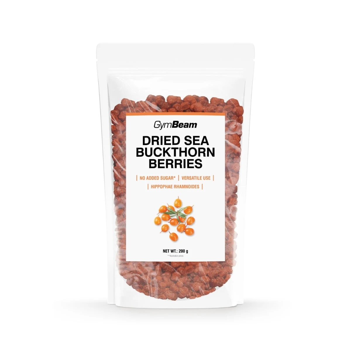 GymBeam Dried Sea Buckthorn berries · záber 1