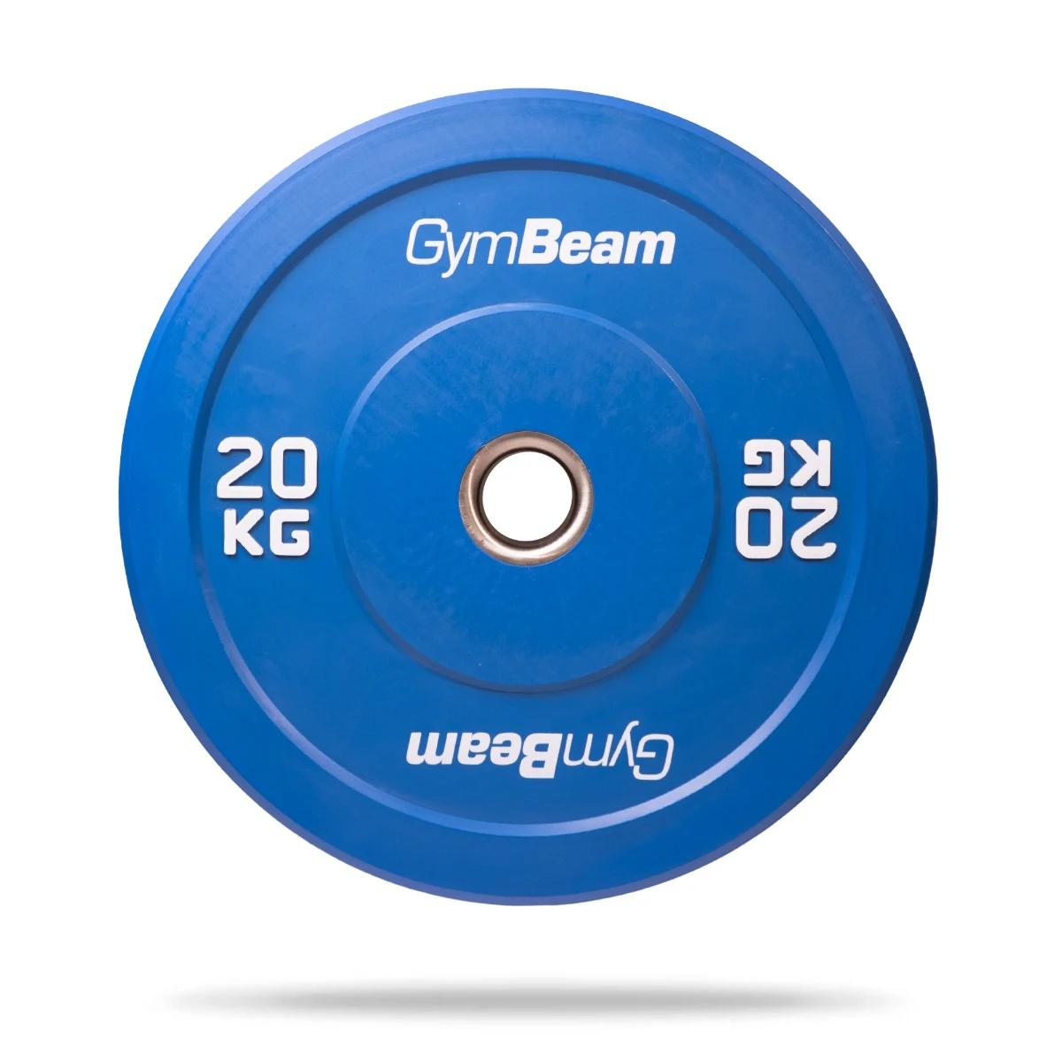 GymBeam Bumper Plate 51mm - Kolor: Niebieski | Waga: 20 kg · záber 1
