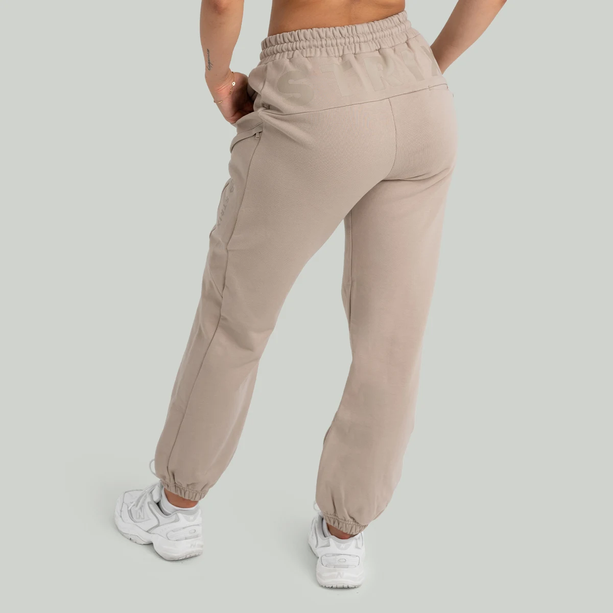 STRIX Women‘s Joggers Taupe - Rozmiar: XS | Kolor: Béžová | Waga: 0,68 g | Opakowanie: 35 · záber 3