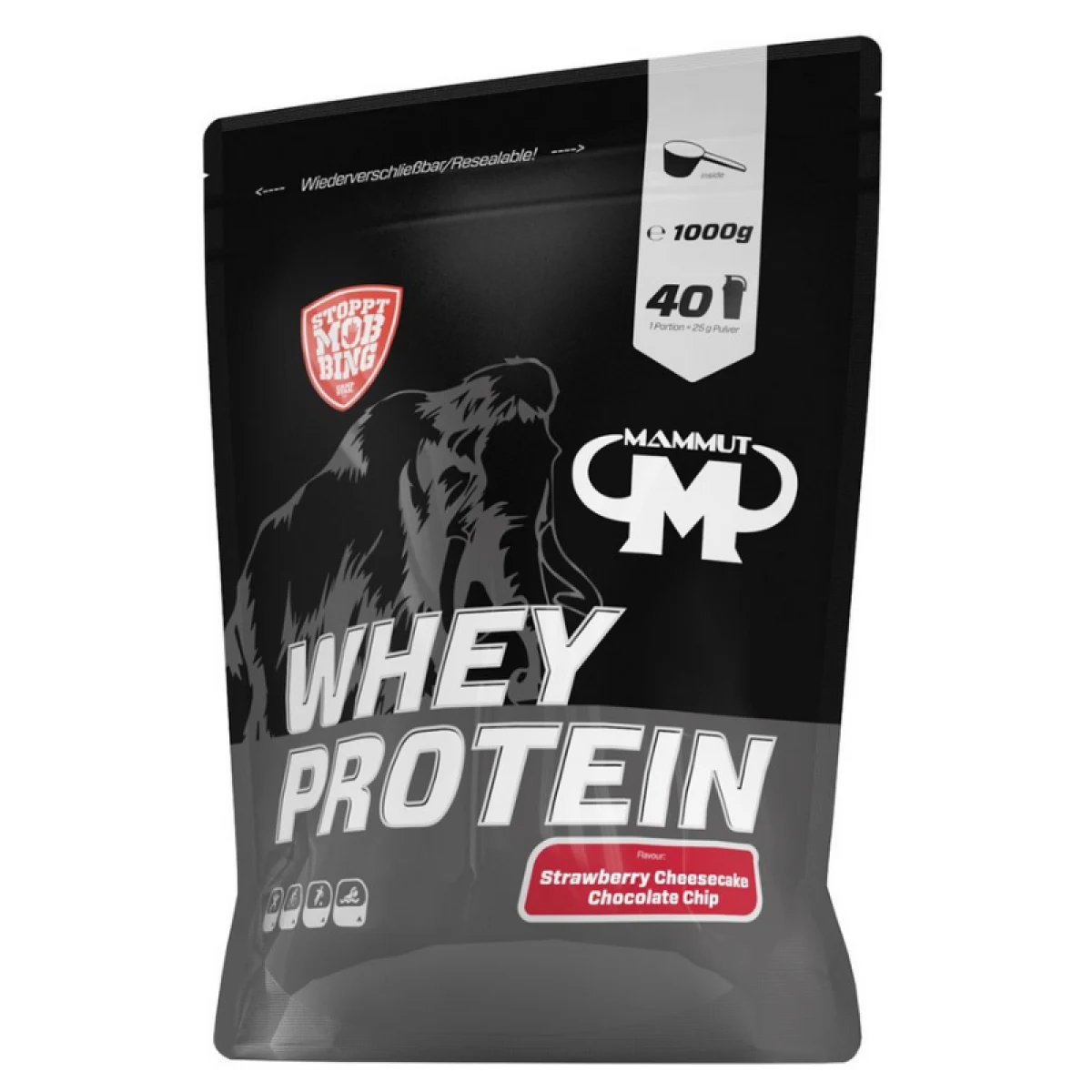 Mammut Nutrition Whey Protein - Smak: Wanilia | Waga: 1 g | Opakowanie: 1000 g · záber 2