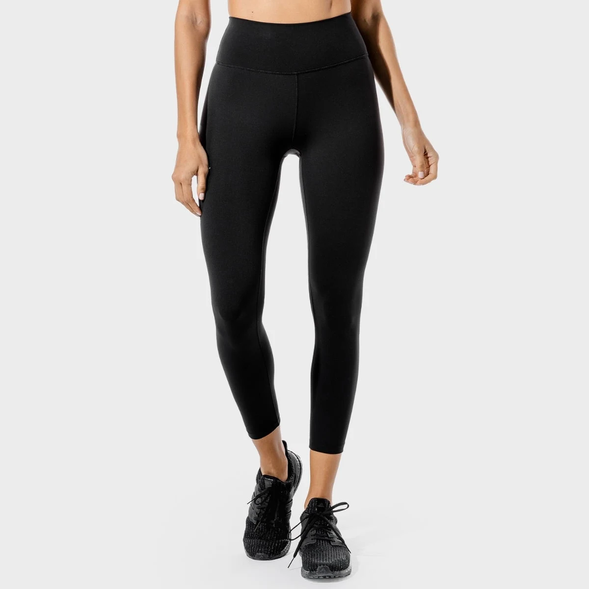 SQUATWOLF Legginsy damskie 7/8 Fitness Black - Rozmiar: L | Kolor: Czarny | Waga: 0,21 g | Opakowanie: 100 · záber 1