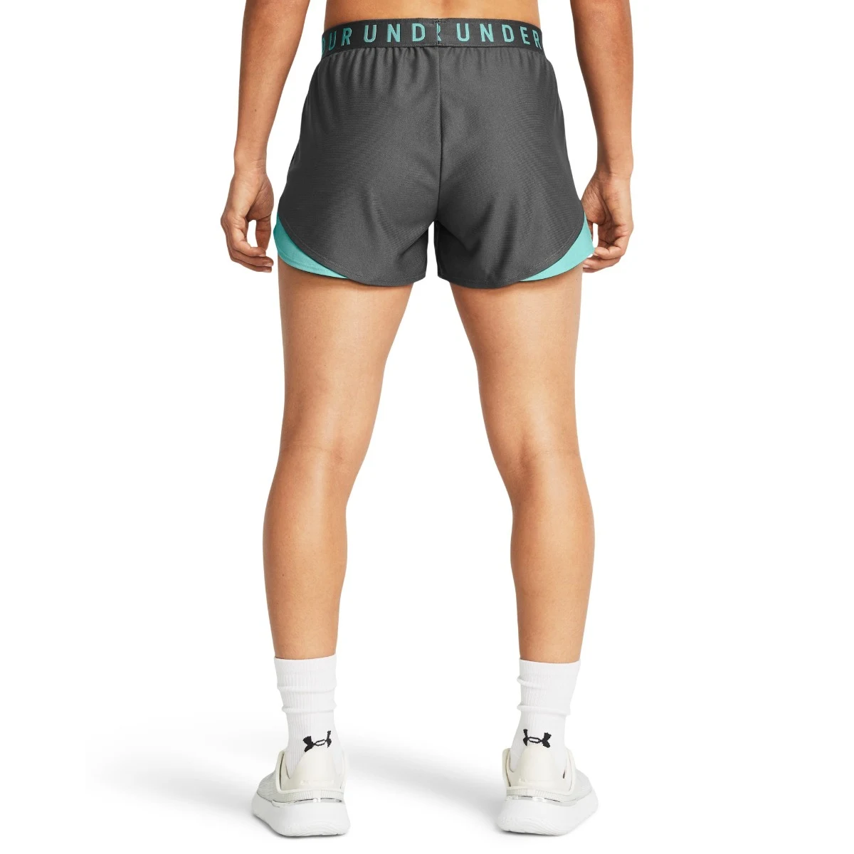 Under Armour - Women‘s Shorts Play Up Short 3.0 Grey - Rozmiar: S | Kolor: Szary | Waga: 0,121 g · záber 2