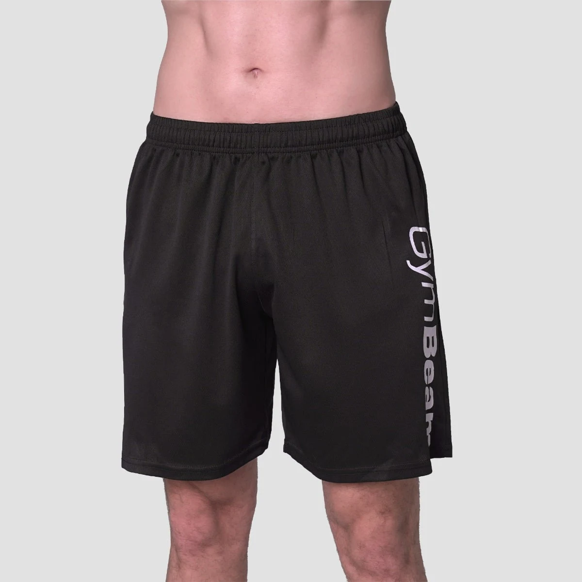 GymBeam Mesh Shorts Essence Black - Rozmiar: M | Kolor: Czarny | Waga: 0,192 g | Opakowanie: 75 · záber 2