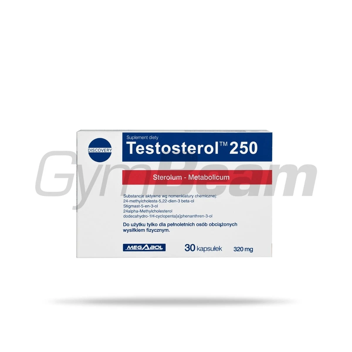 Testosterol 250 30 caps - Megabol · záber 2
