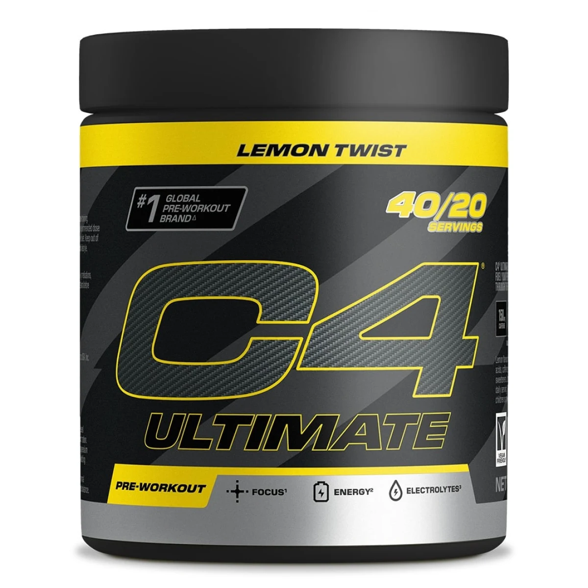 Cellucor C4 Ultimate - Smak: Lemon twist | Waga: 0,38 g | Opakowanie: 380 g · záber 1