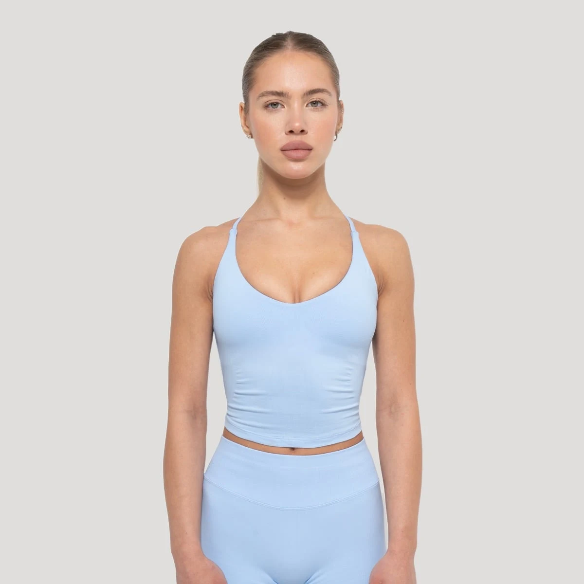 GymBeam Women‘s Luma Tank Top Baby Blue · záber 1