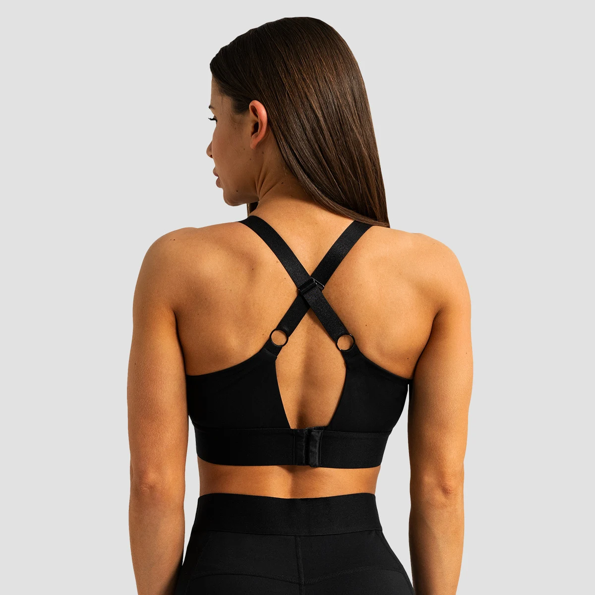 GymBeam Limitless Sports Bra Black - Rozmiar: XL | Kolor: Czarny | Waga: 0,13 g | Opakowanie: 81 · záber 3