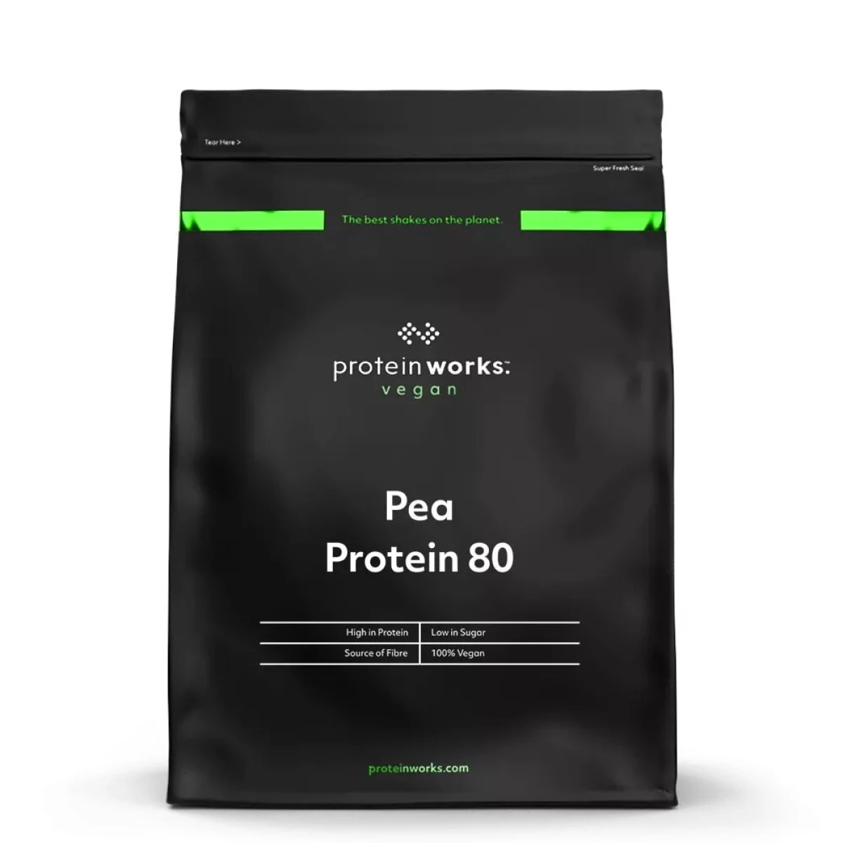 The Protein Works Białko z grochu 80 - Smak: Bez smaku | Waga: 0,5 g | Opakowanie: 500 g · záber 1