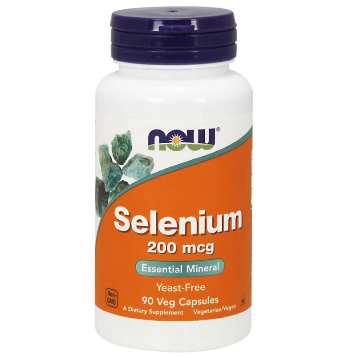 NOW Foods Selen 200 mcg · záber 1