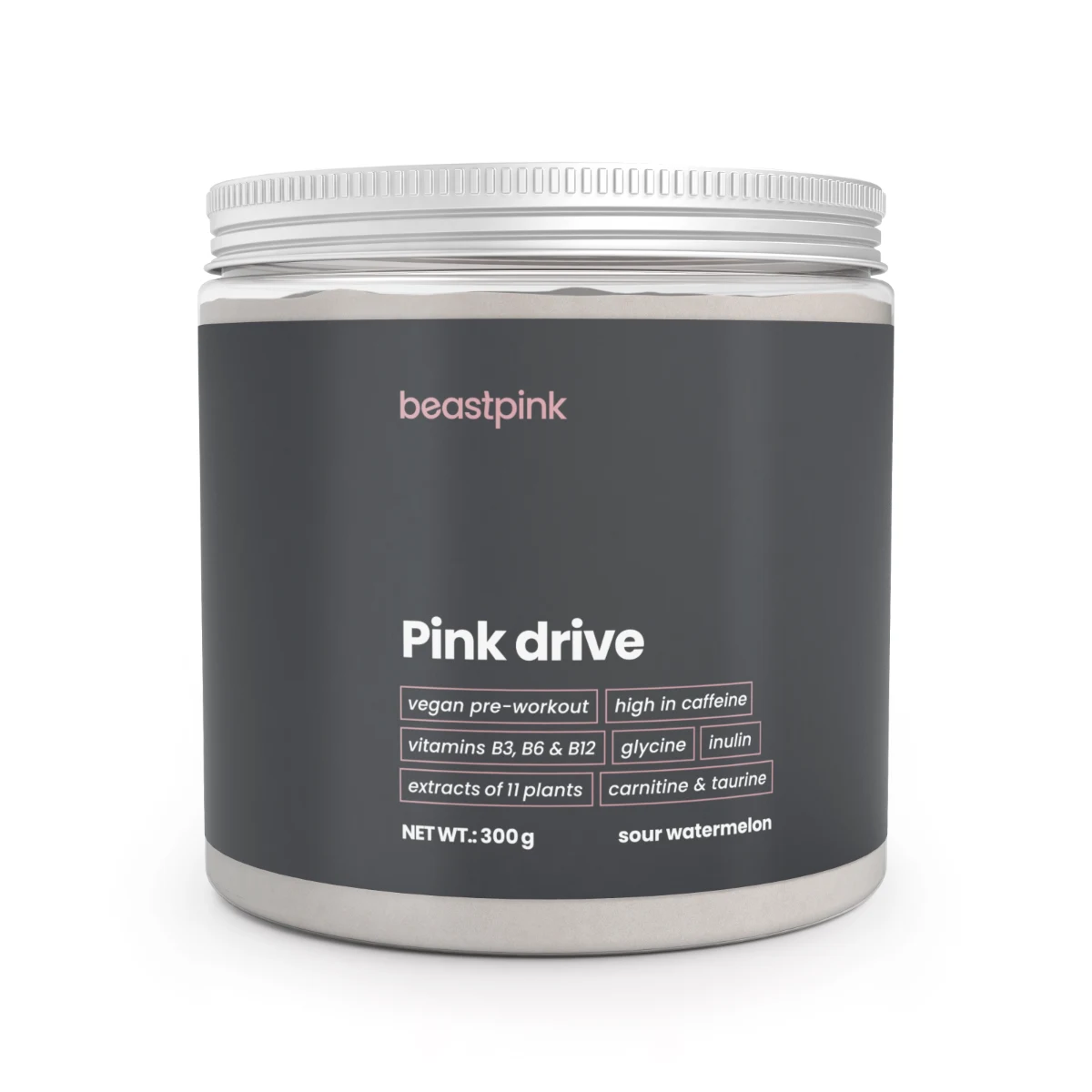 BeastPink Pink Drive - Smak: Kwaśny arbuz | Waga: 0,3 g | Opakowanie: 300 g · záber 1