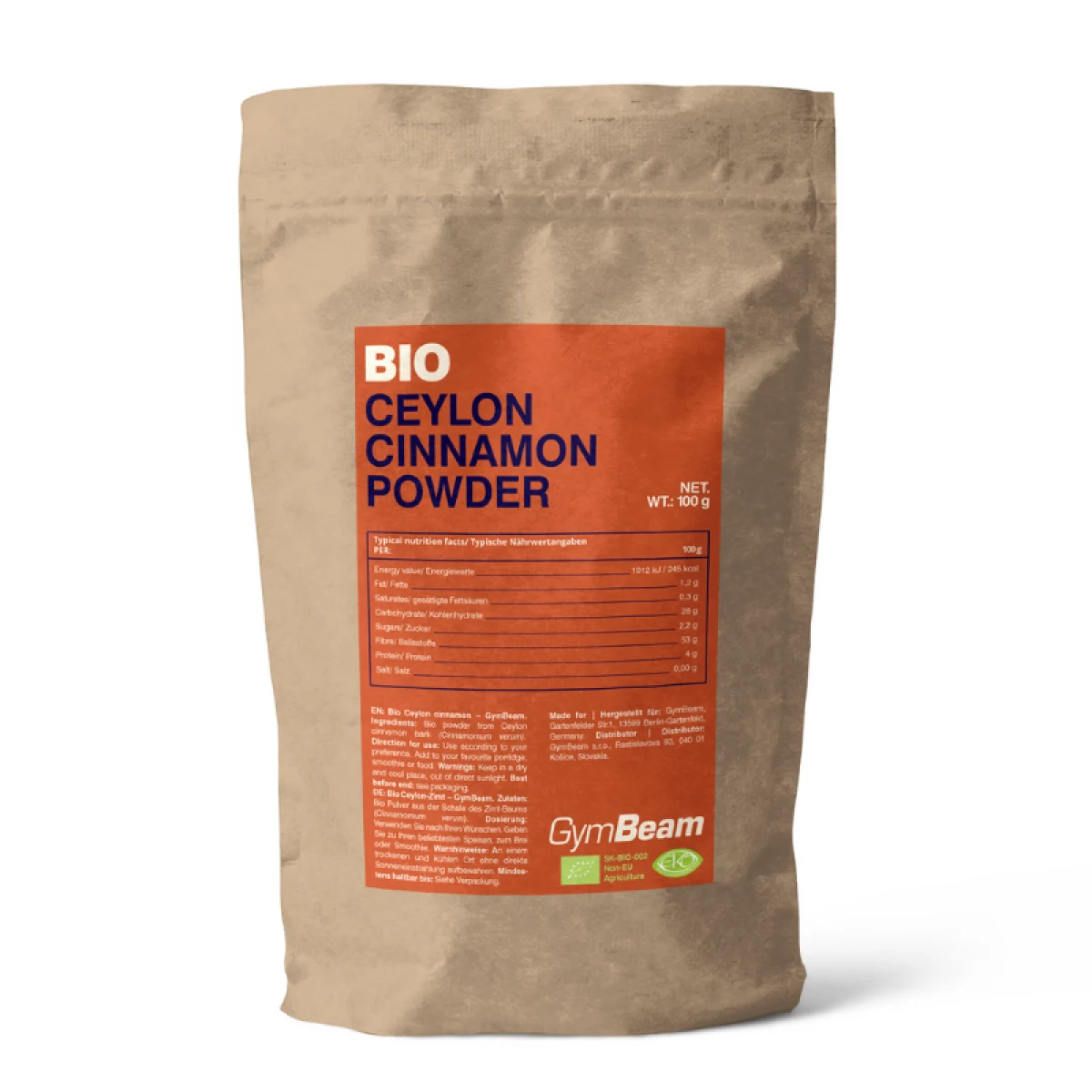 GymBeam Bio cynamon Cejloński · záber 1
