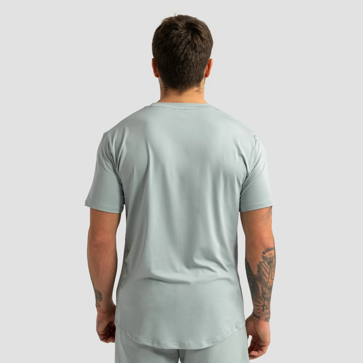 GymBeam Limitless T-shirt Eucalypt - Rozmiar: xxxl | Pohlavie: Męskie | Vek: Dorośli | Waga: 0,224 g | Opakowanie: 95 · záber 3
